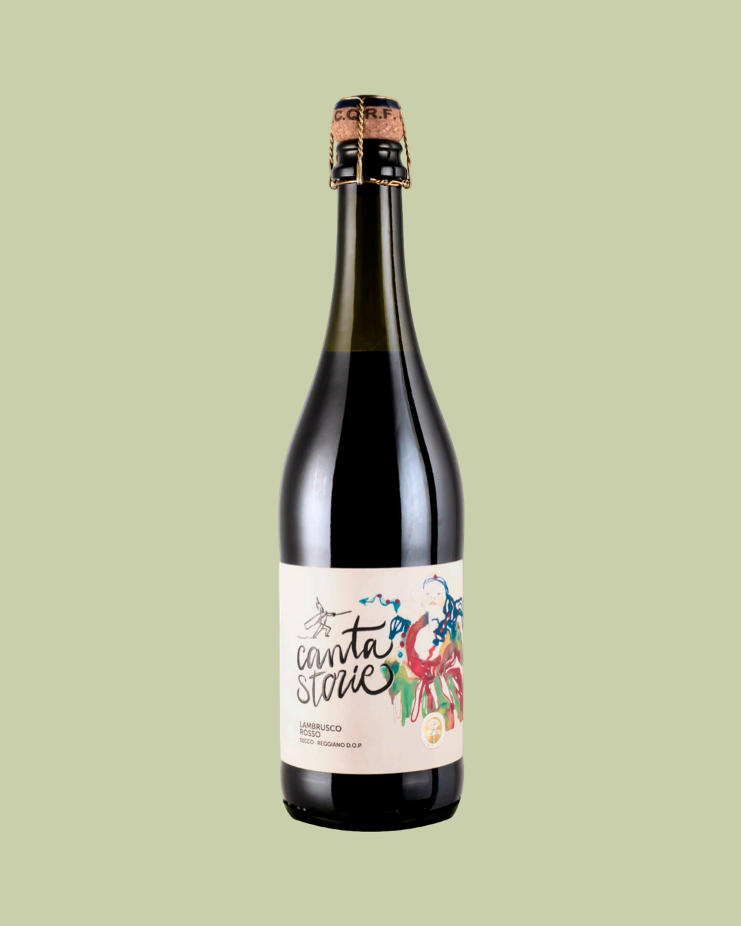 Cantastorie Lambrusco Rosso Secco