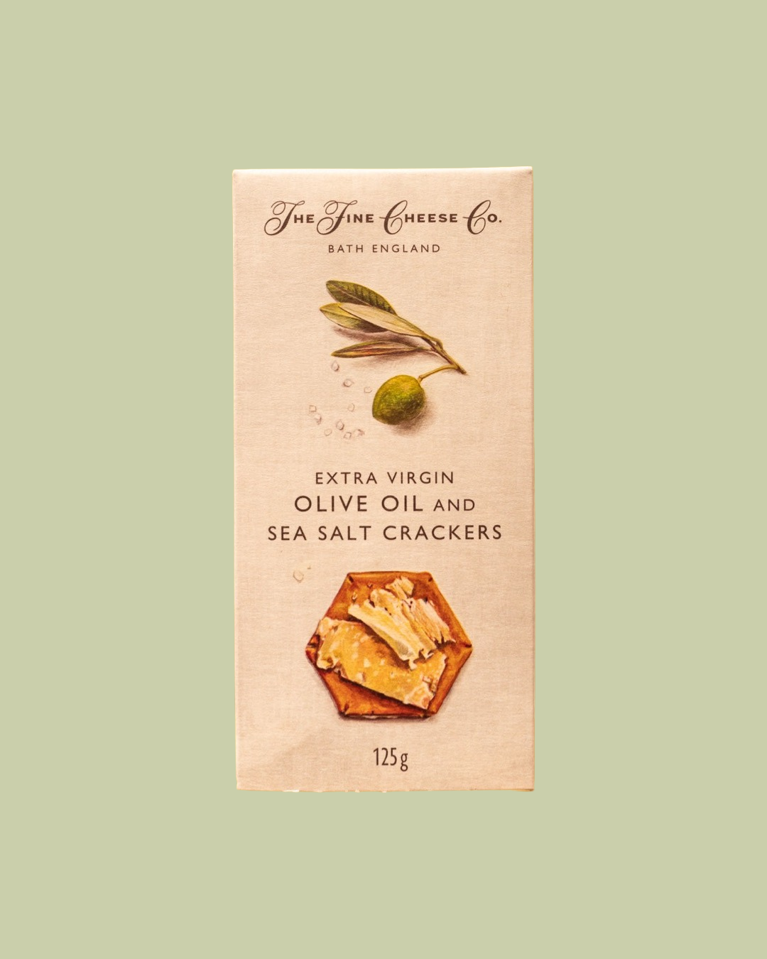 Extra Virgin Olive Oil & Sea Salt Crackers