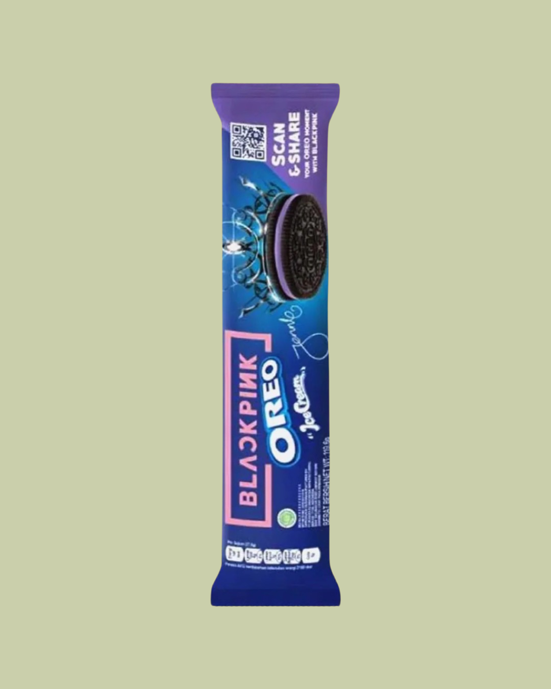 Blackpink Blueberry Ice Cream Cookies (Indonesia)