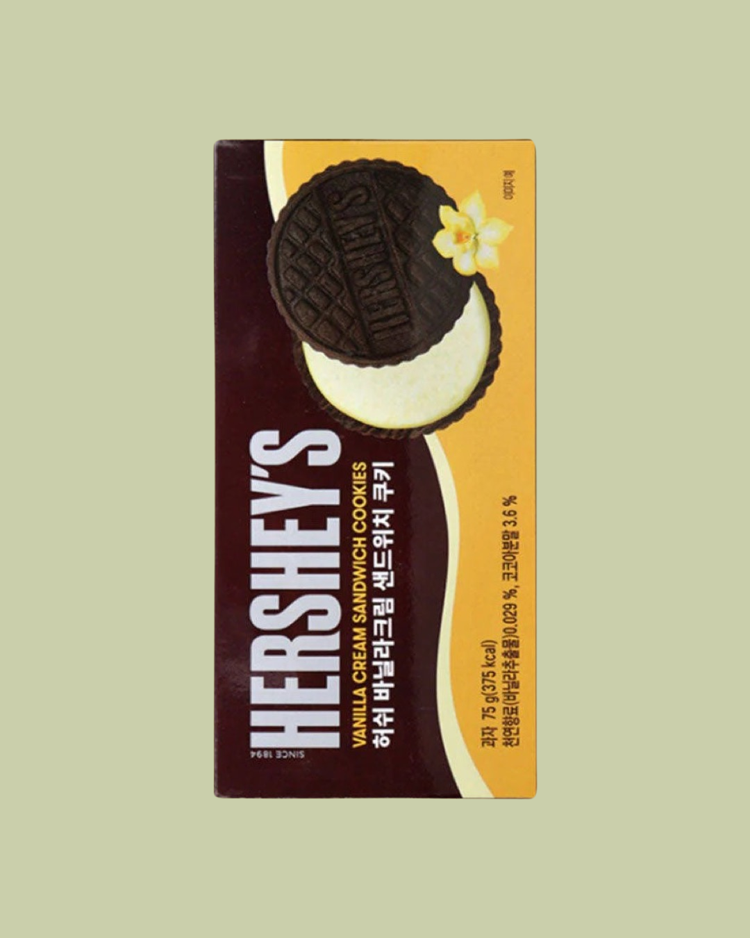Vanilla Cream Sandwich Cookies (Korea)