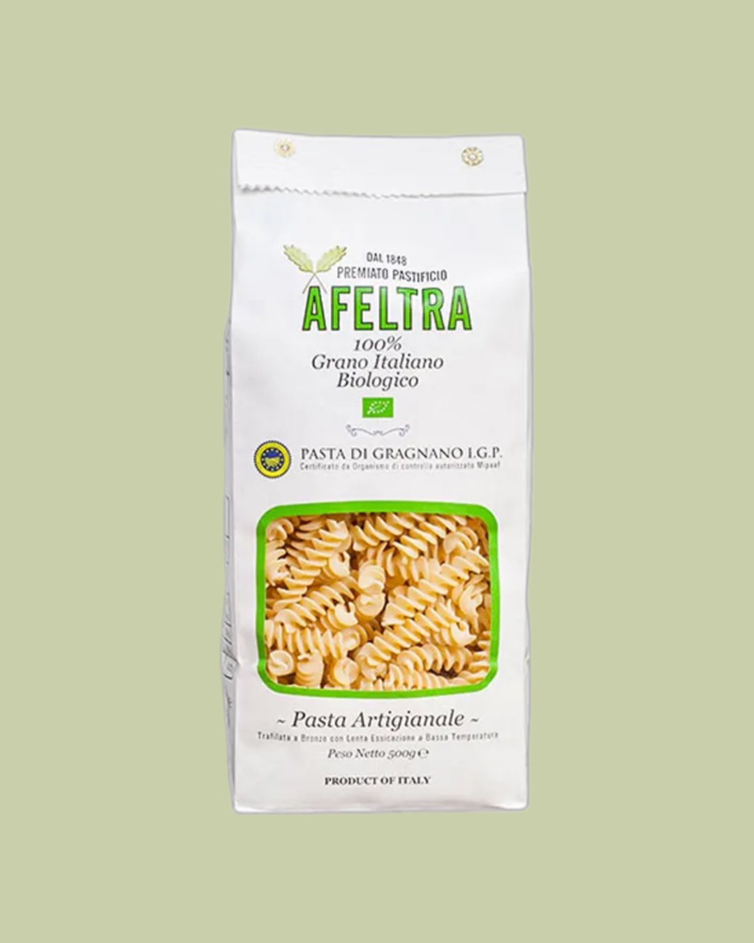 Organic Tortiglione Pasta