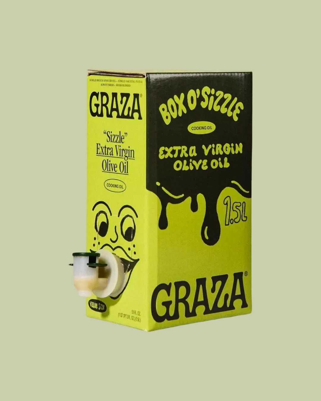 "Box O' Sizzle" Extra Virgin Olive Oil