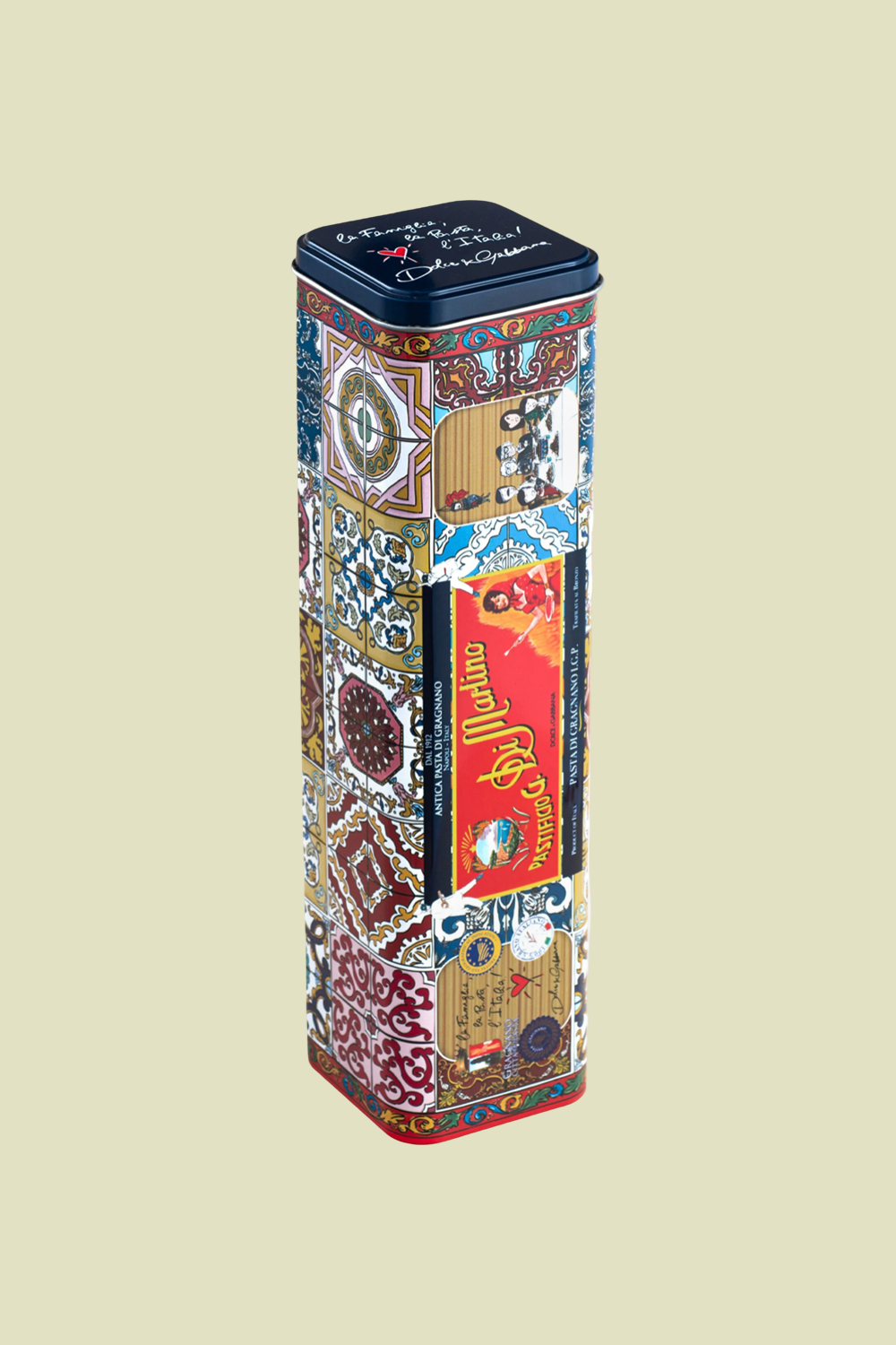 【希少】イマン アンナ ビード入り ミディ BOX缶 Dolce&Gabbana Midnight Pasta Gift Tin – Bottega Volo