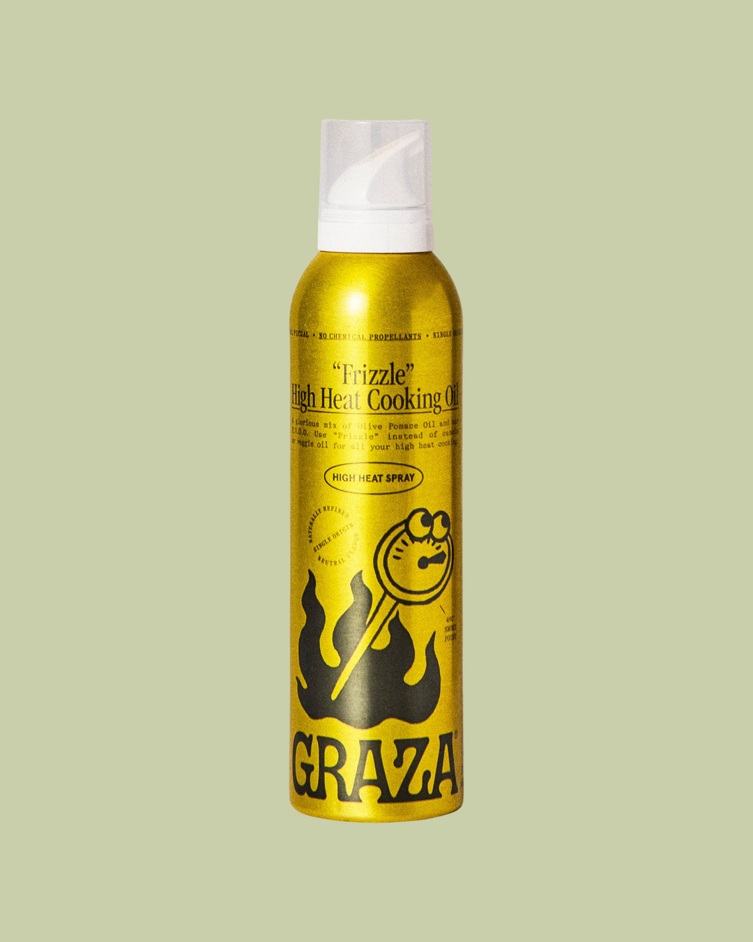 "Frizzle" High Heat Cooking Oil Spray