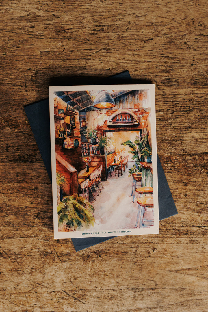 Birreria Volo Greeting Card