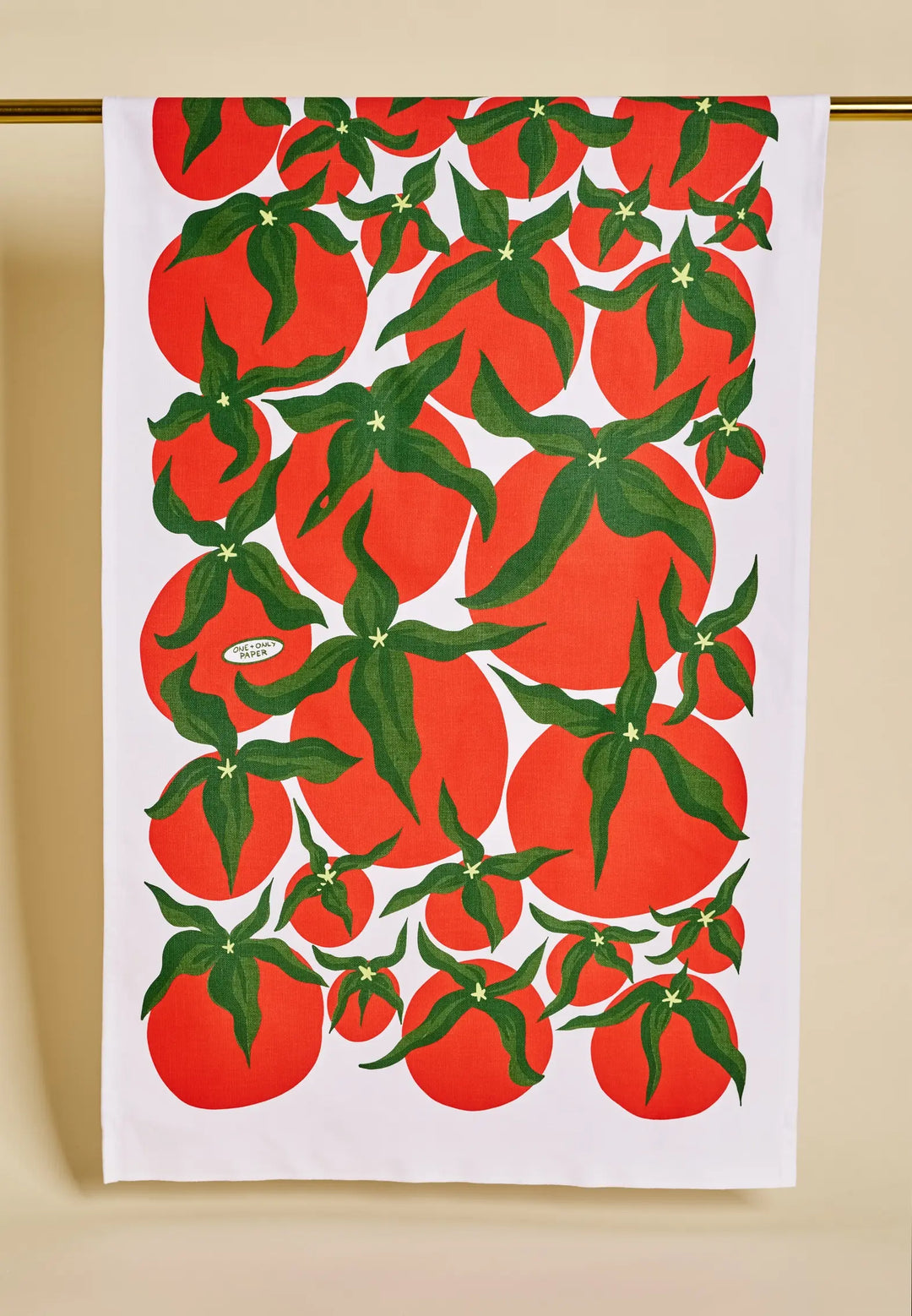 Pomodoro Tomato Premium Cotton Tea Towel