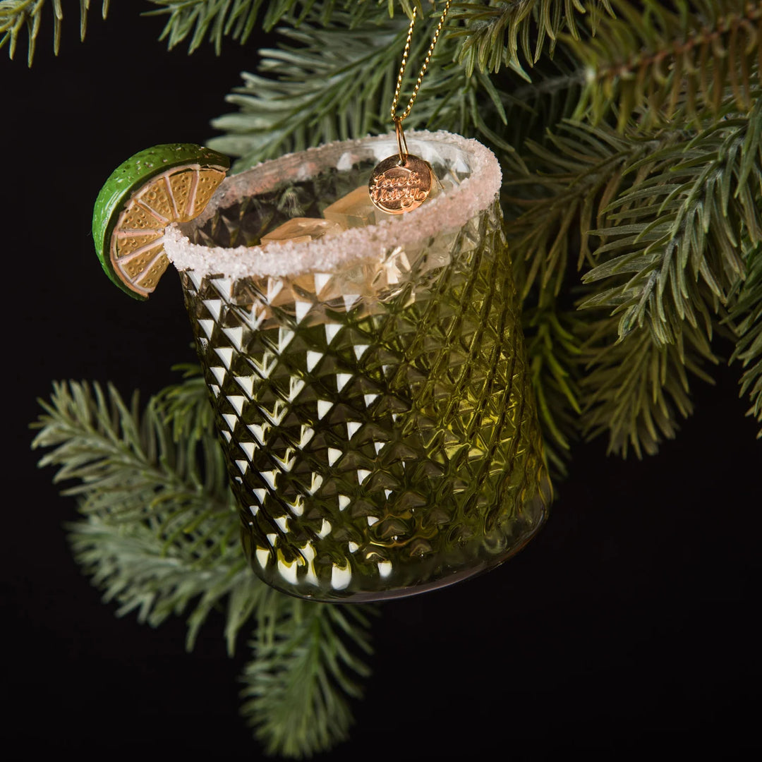 Margarita Glass Ornament