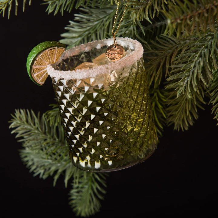 Margarita Glass Ornament