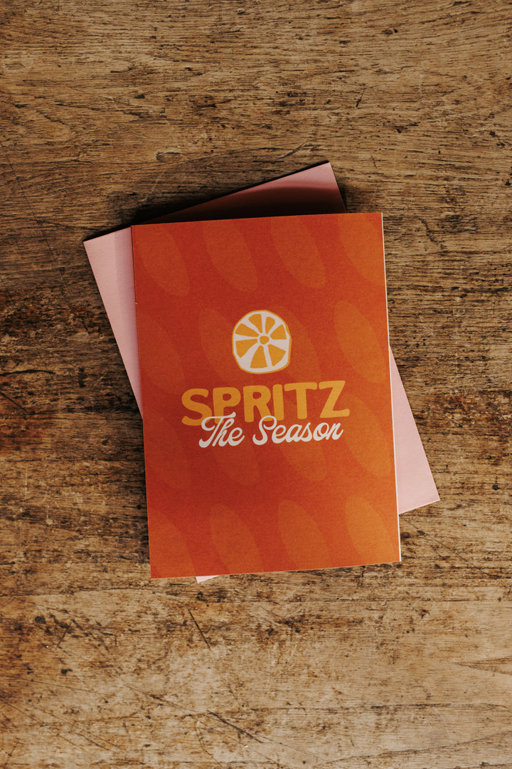 "Spritz the Season" Card
