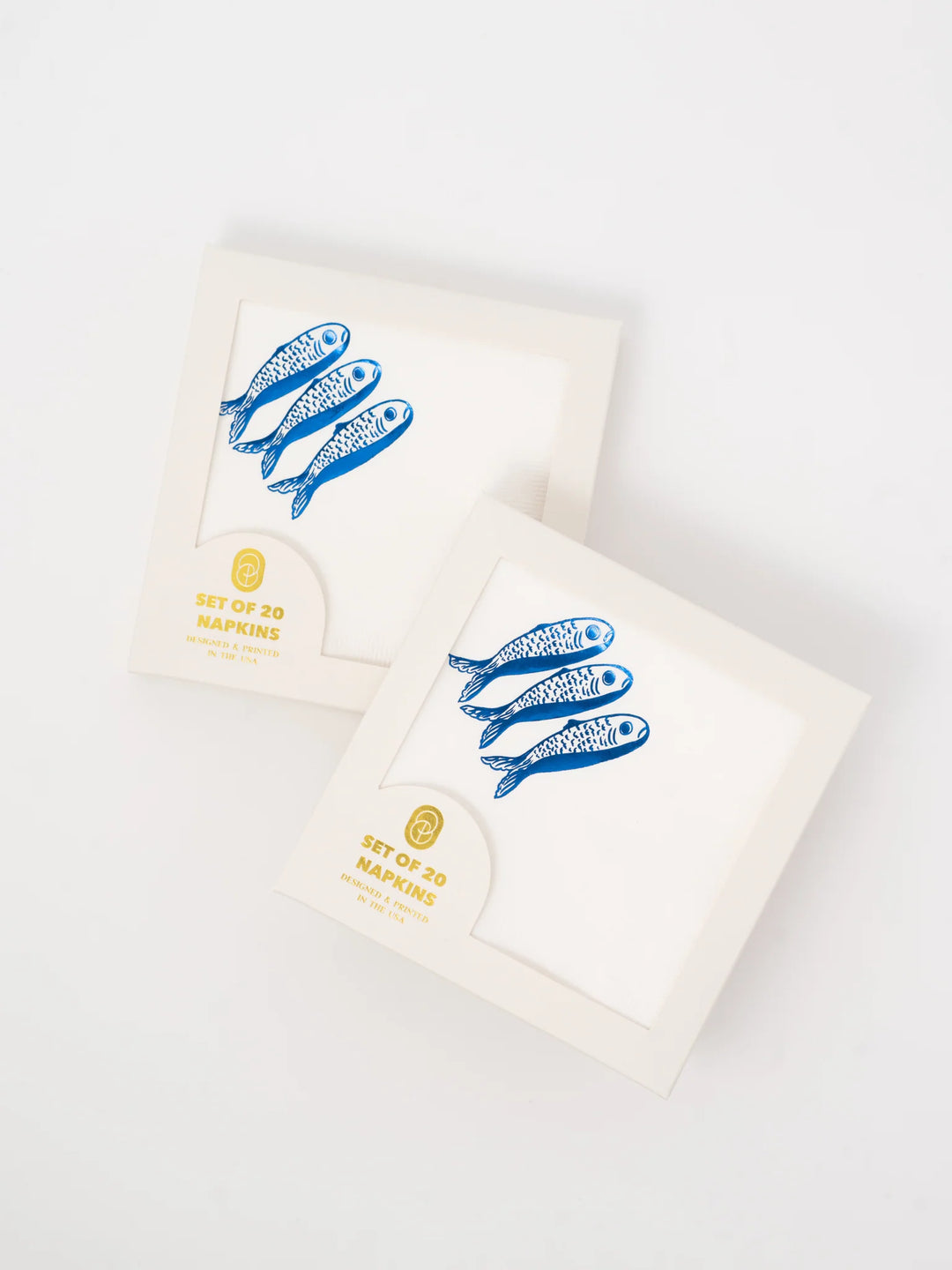 Sardines Paper Cocktail Napkins