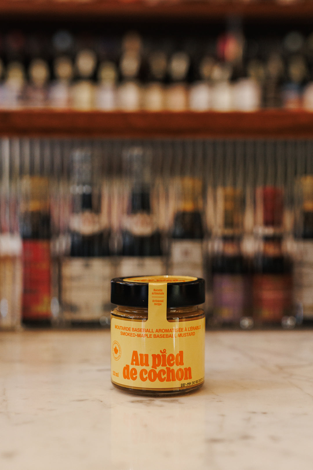 Smoked-Maple Baseball Mustard
