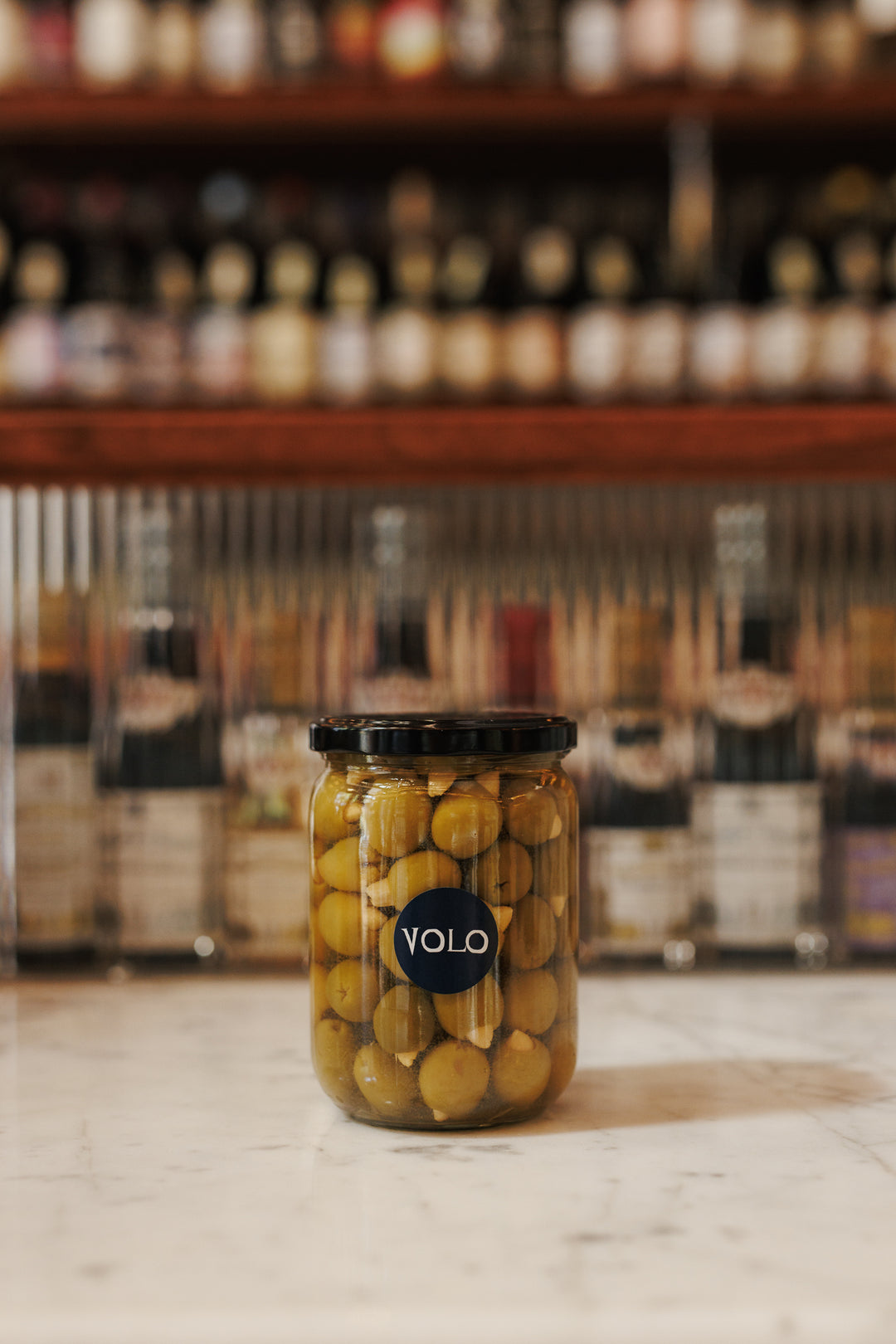 Almond Stuffed Olives
