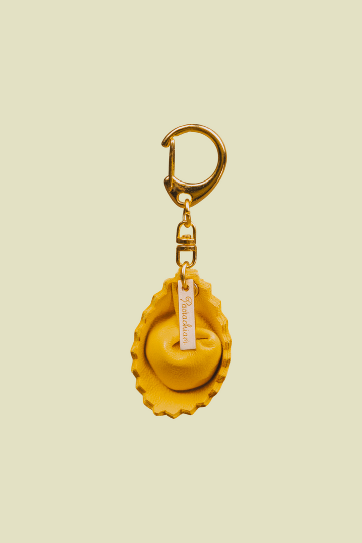 Cappelletto Pasta Leather Keychain