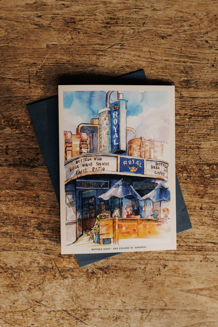 Bottega Volo Greeting Card