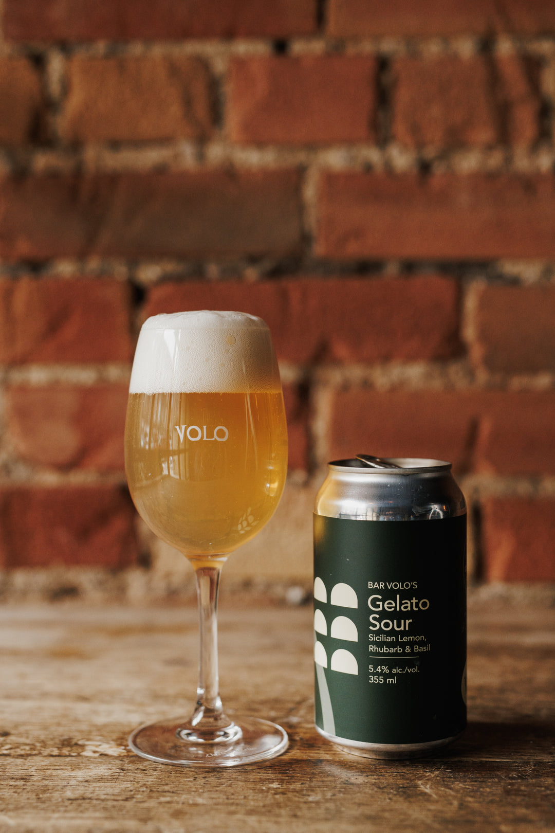 Gelato Sour: Sicilian Lemon, Rhubarb & Basil