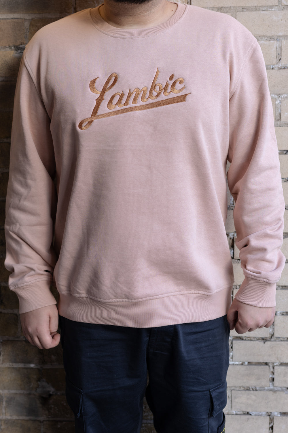 Lambic Crewneck Sweater (Rose)
