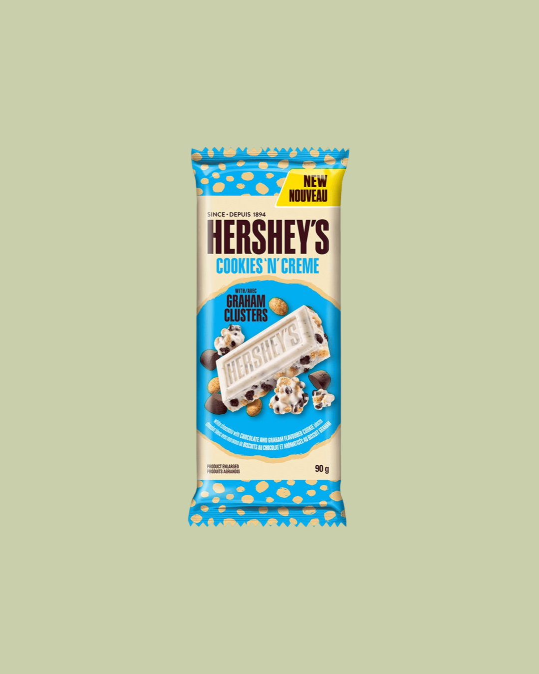 Cookies 'n' Creme w. Graham Clusters