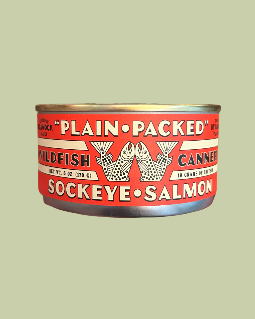 Plain Packed Sockeye Salmon