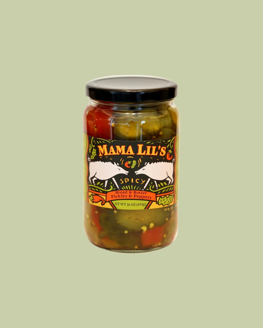 Spicy Bread & Butter Pickles & Peppers