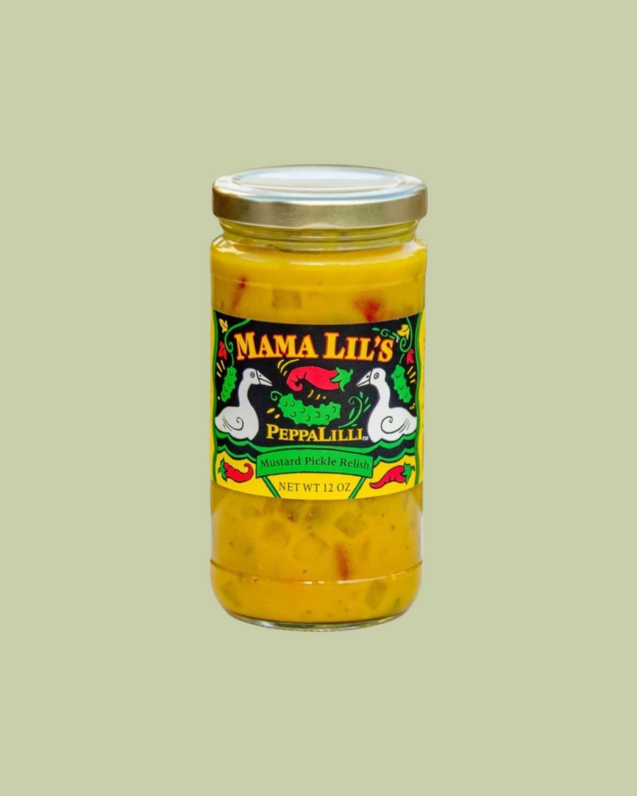 Mama Lil's PeppaLilli Mustard Pickle Relish - 12oz. 6-pack