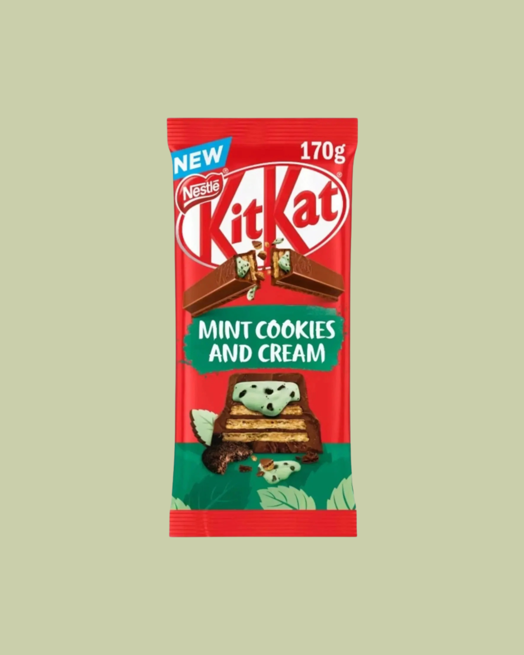 Kit Kat Mint Cookies and Cream