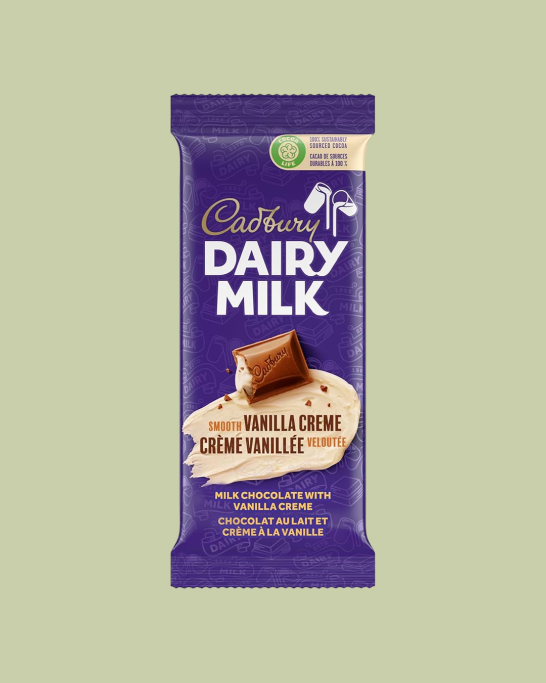 Dairy Milk Smooth Vanilla Creme Bar