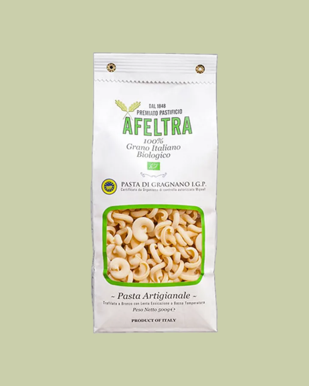 Organic Vesuvio Pasta
