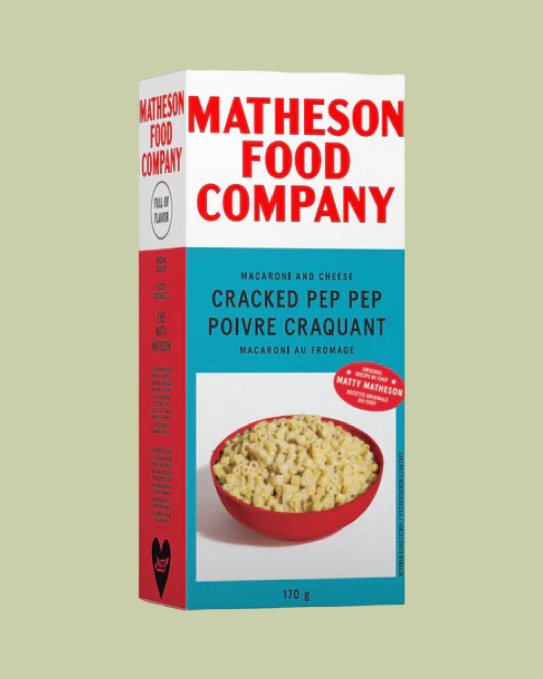 Matheson Macaroni and Cheese Cracked Pep Pep