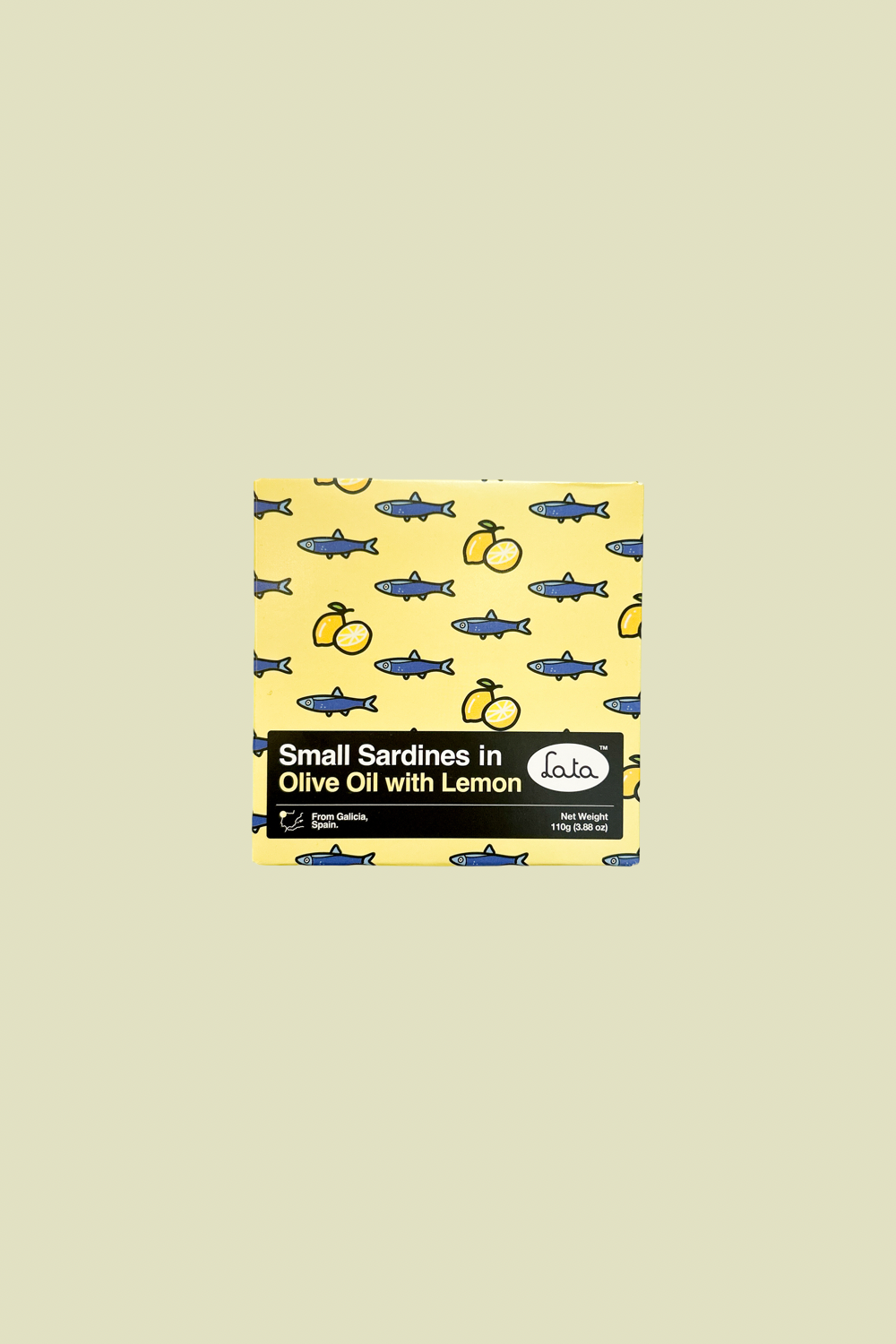Lata Small Sardines in Olive Oil w. Lemon