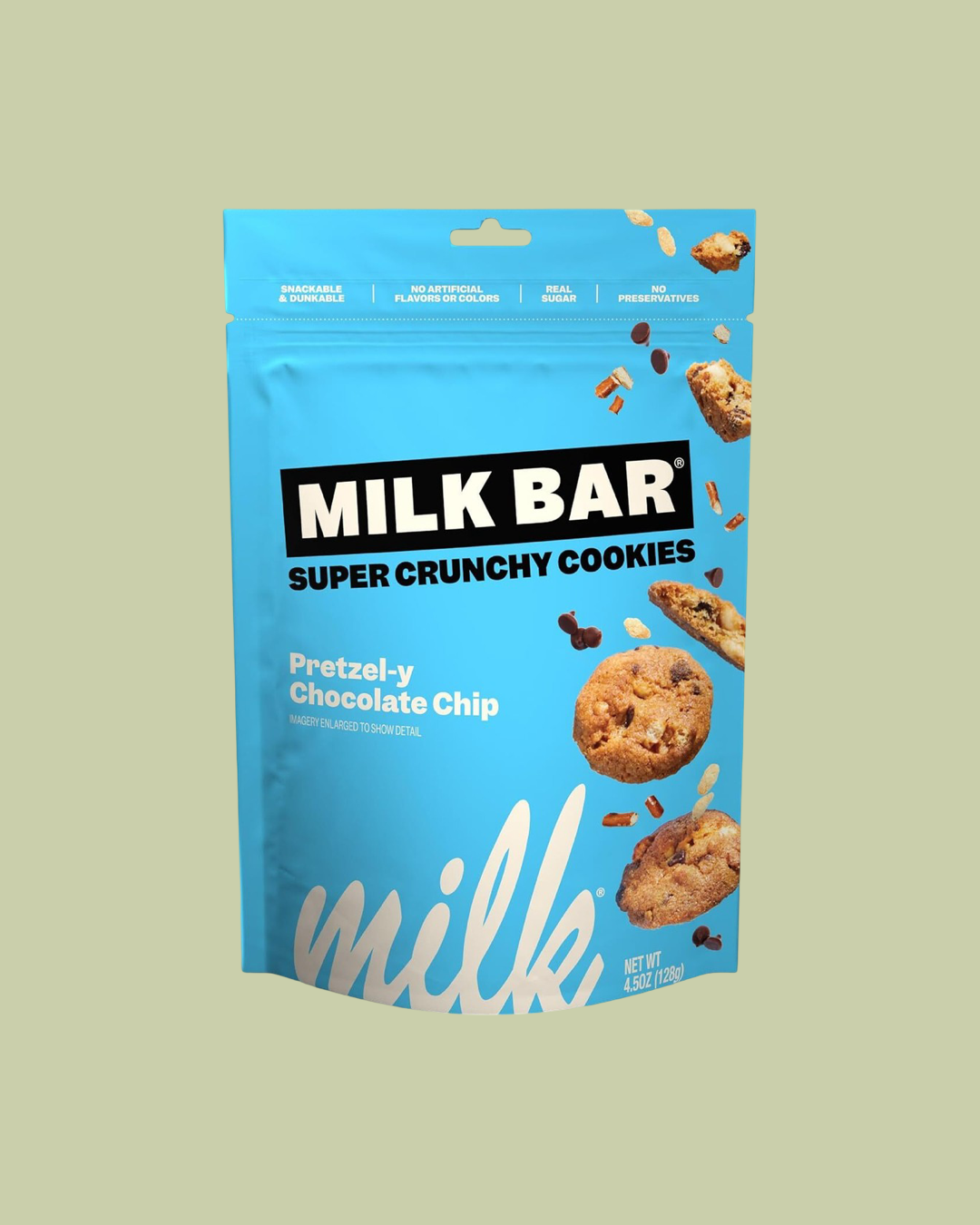 Pretzel-y Chocolate Chip Super Crunchy Cookies