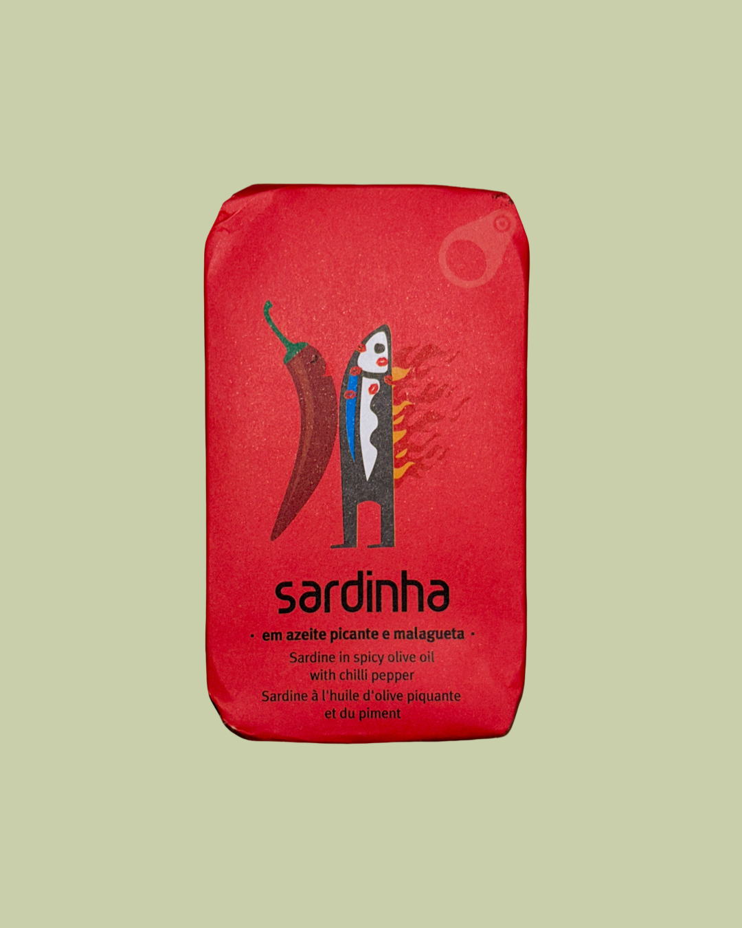 Sardines in Spicy Olive Oil w. Chilli Pepper
