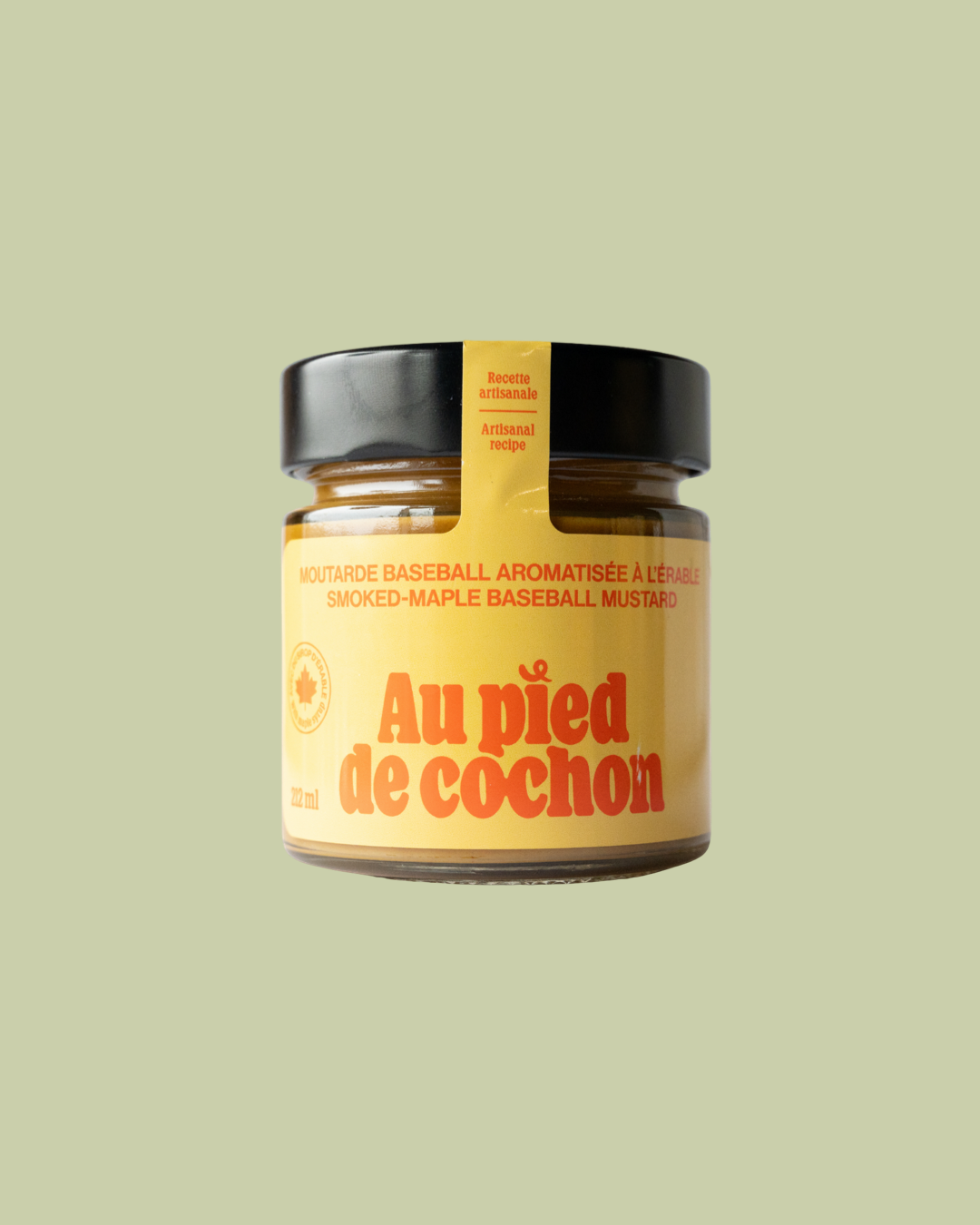 Smoked-Maple Baseball Mustard (Pre-Order)