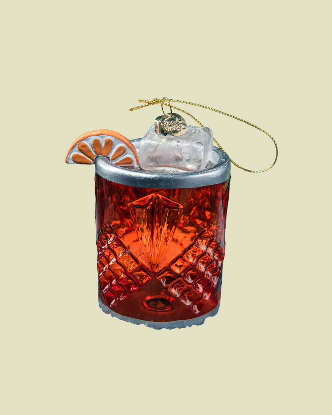 Negroni Glass Ornament