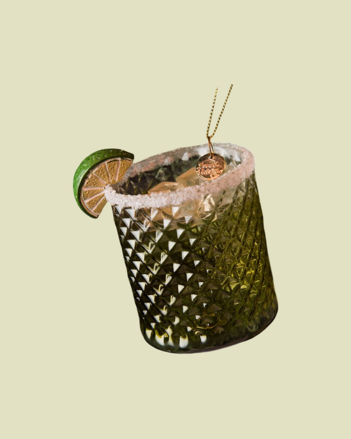 Margarita Glass Ornament