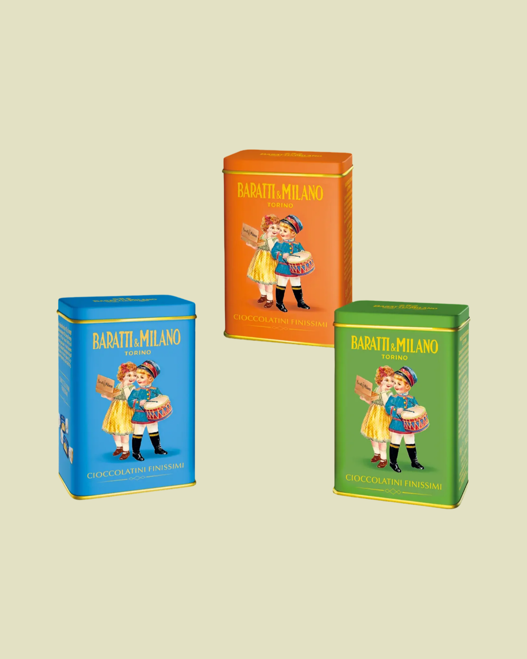 Mini Tin of Historical Milk Filled Pralines