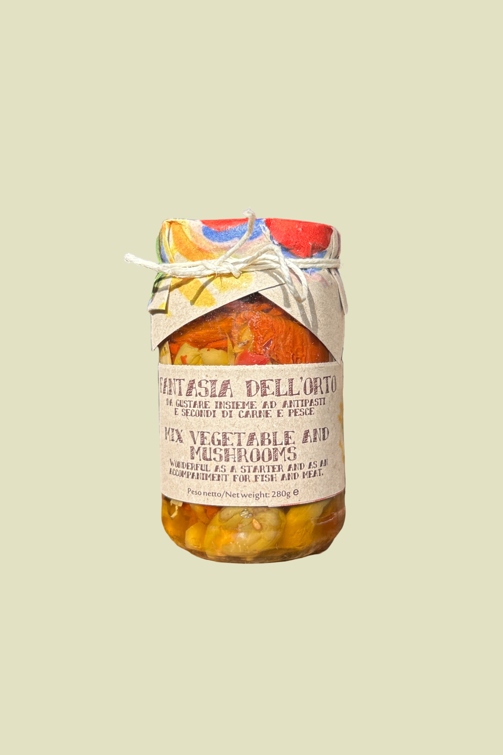 Mix Vegetable and Mushrooms