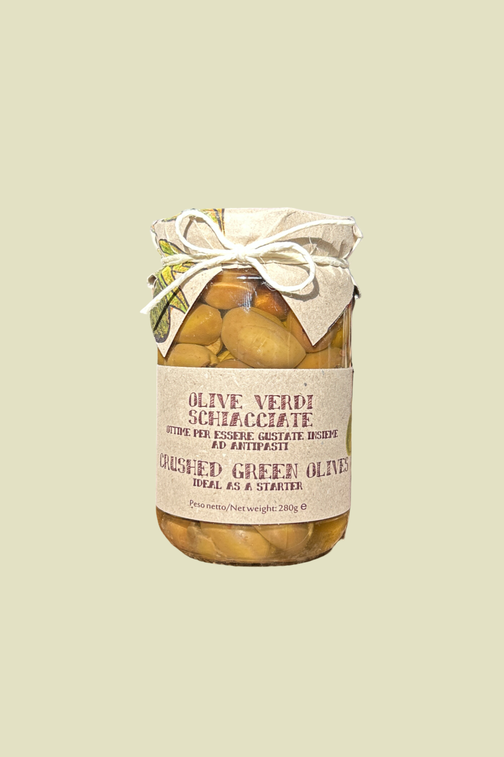 Crushed Green Olives