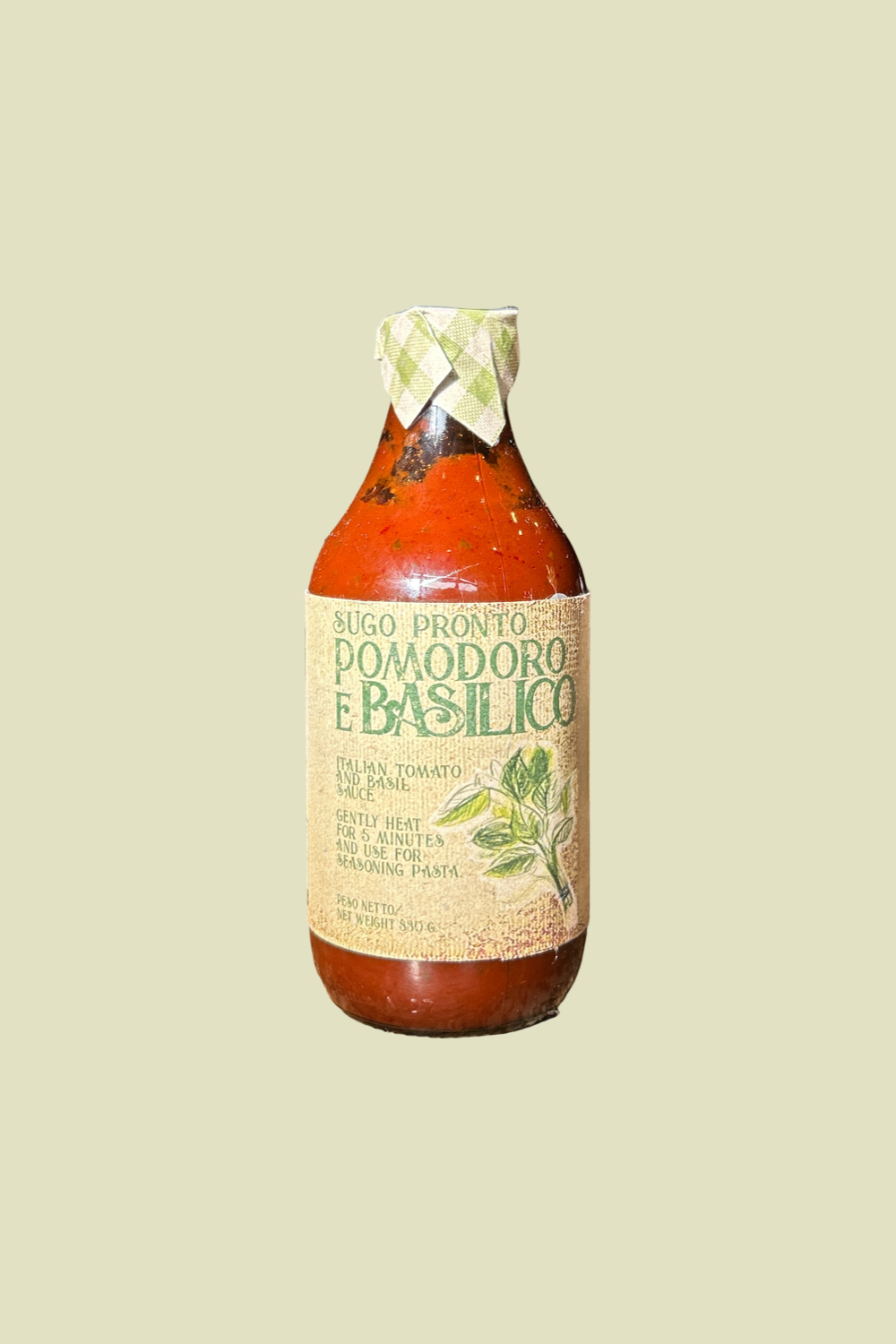 Sugo Pronto Pomodoro e Basilico