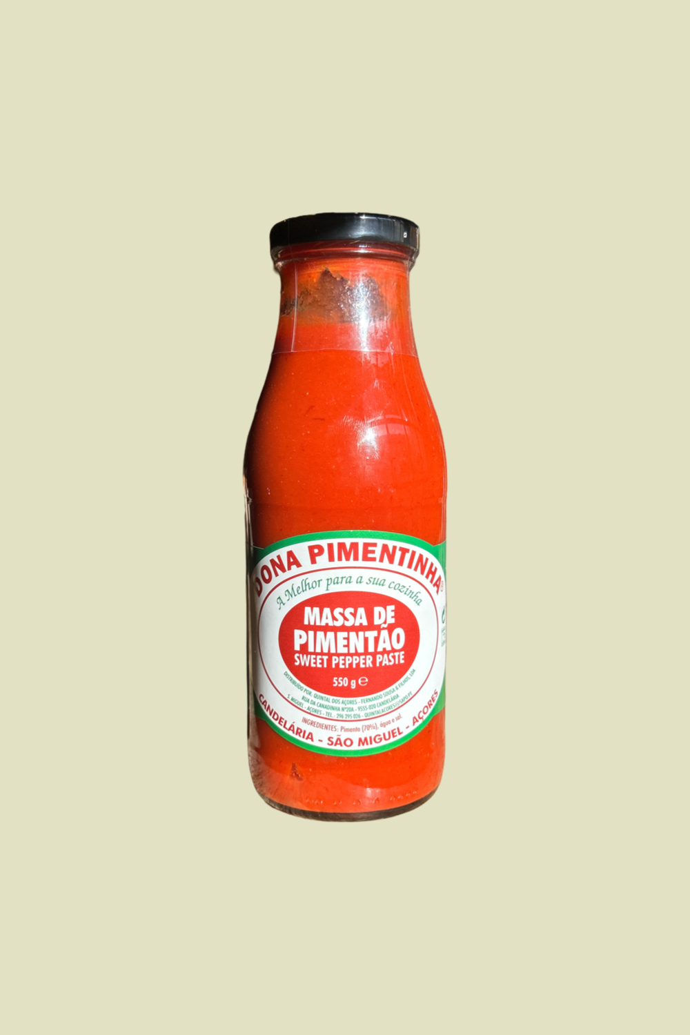 Sweet Pepper Paste (Massa de Pimentão)