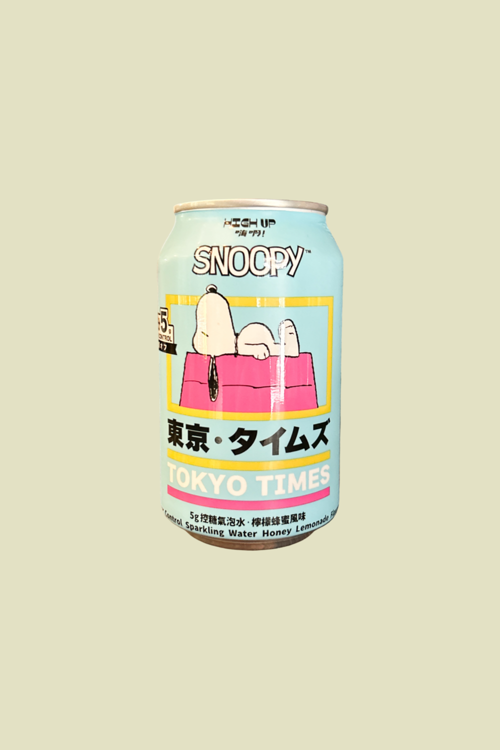 Snoopy Sparkling Water Honey Lemonade (Japan)