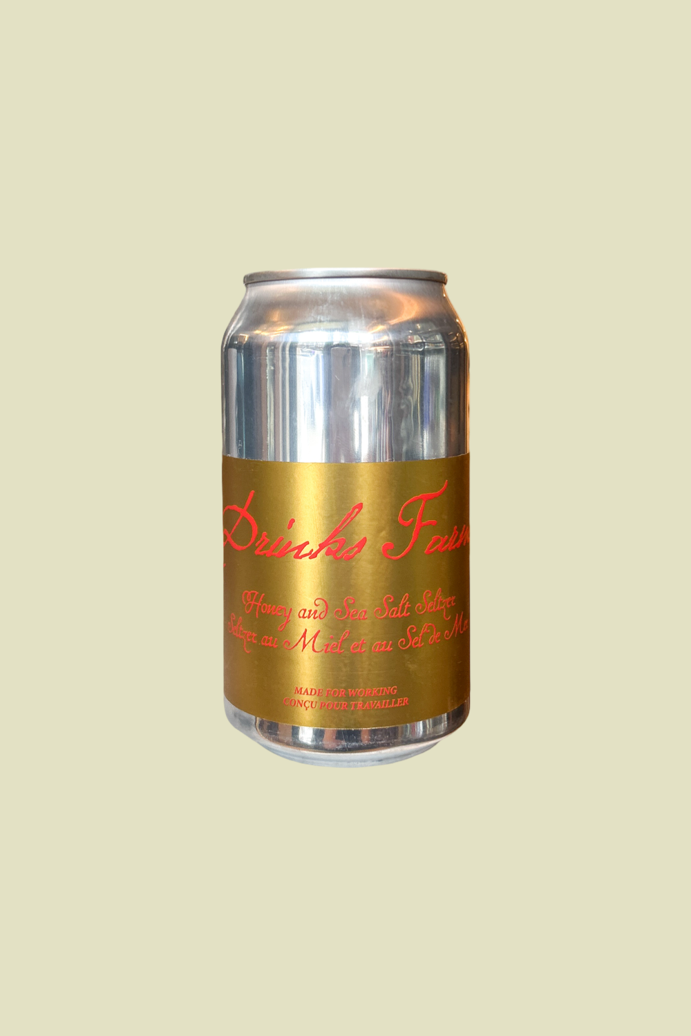 Honey and Sea Salt Seltzer