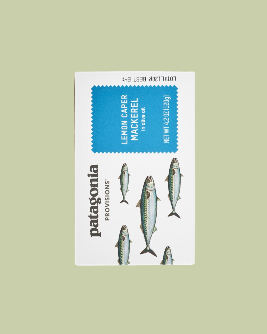 Lemon Caper Mackerel in Extra Virgin Olive Oil