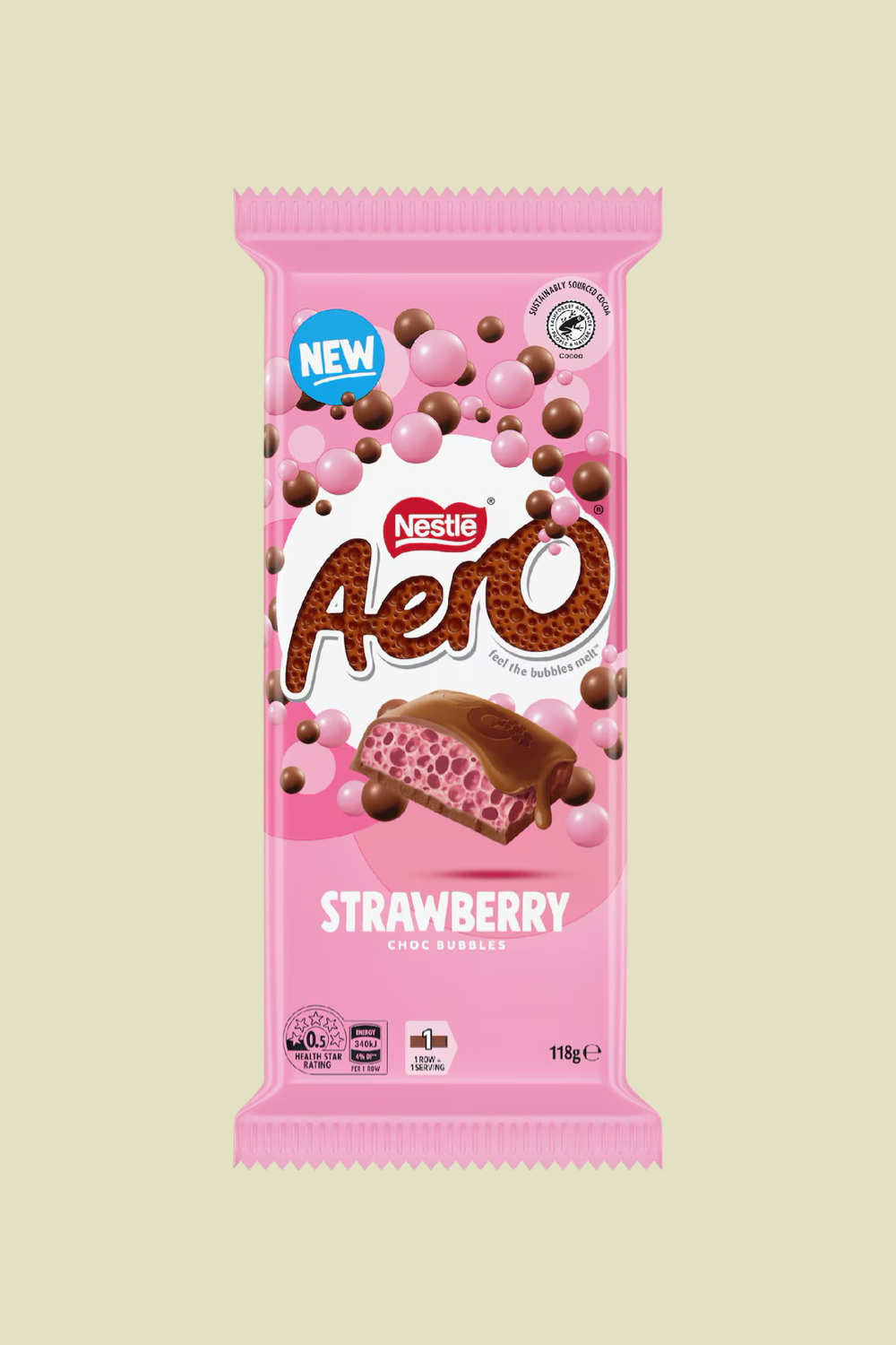 Strawberry Block King Size (Australia)