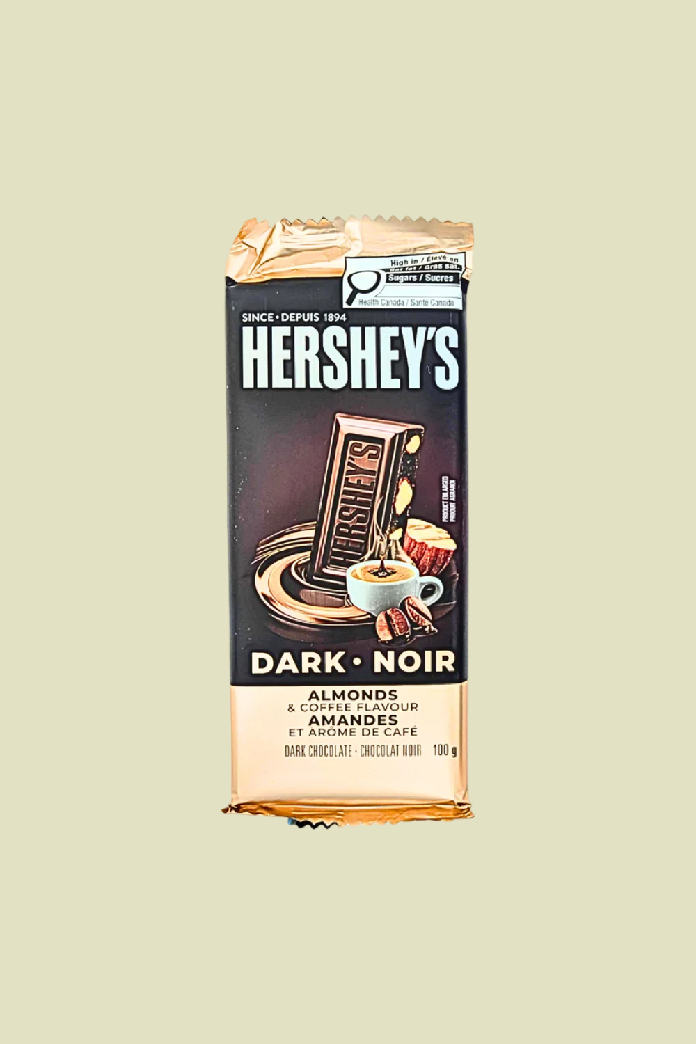 Dark Chocolate w. Almonds & Coffee