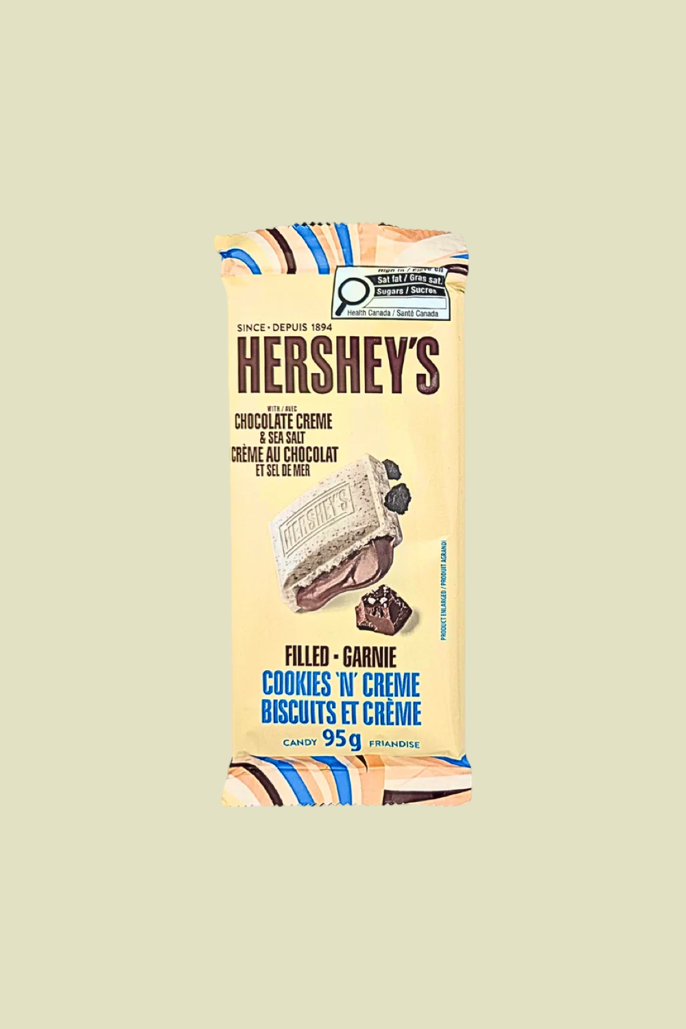 Chocolate Creme & Sea Salt Filled Cookies 'n' Creme