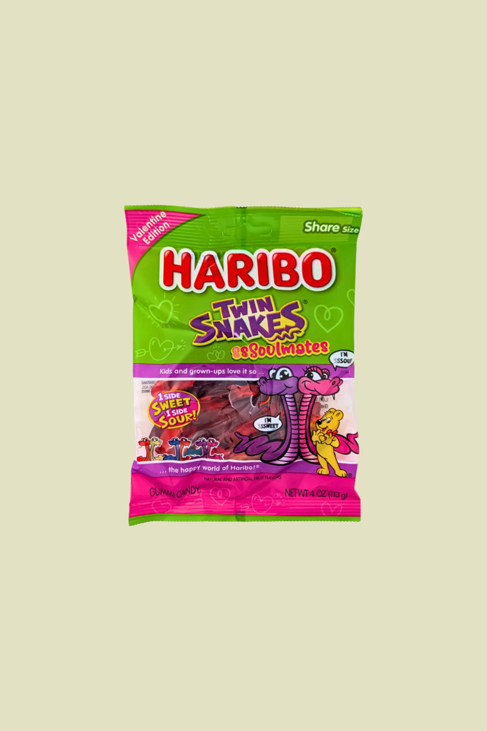 Valentines Twin Snakes