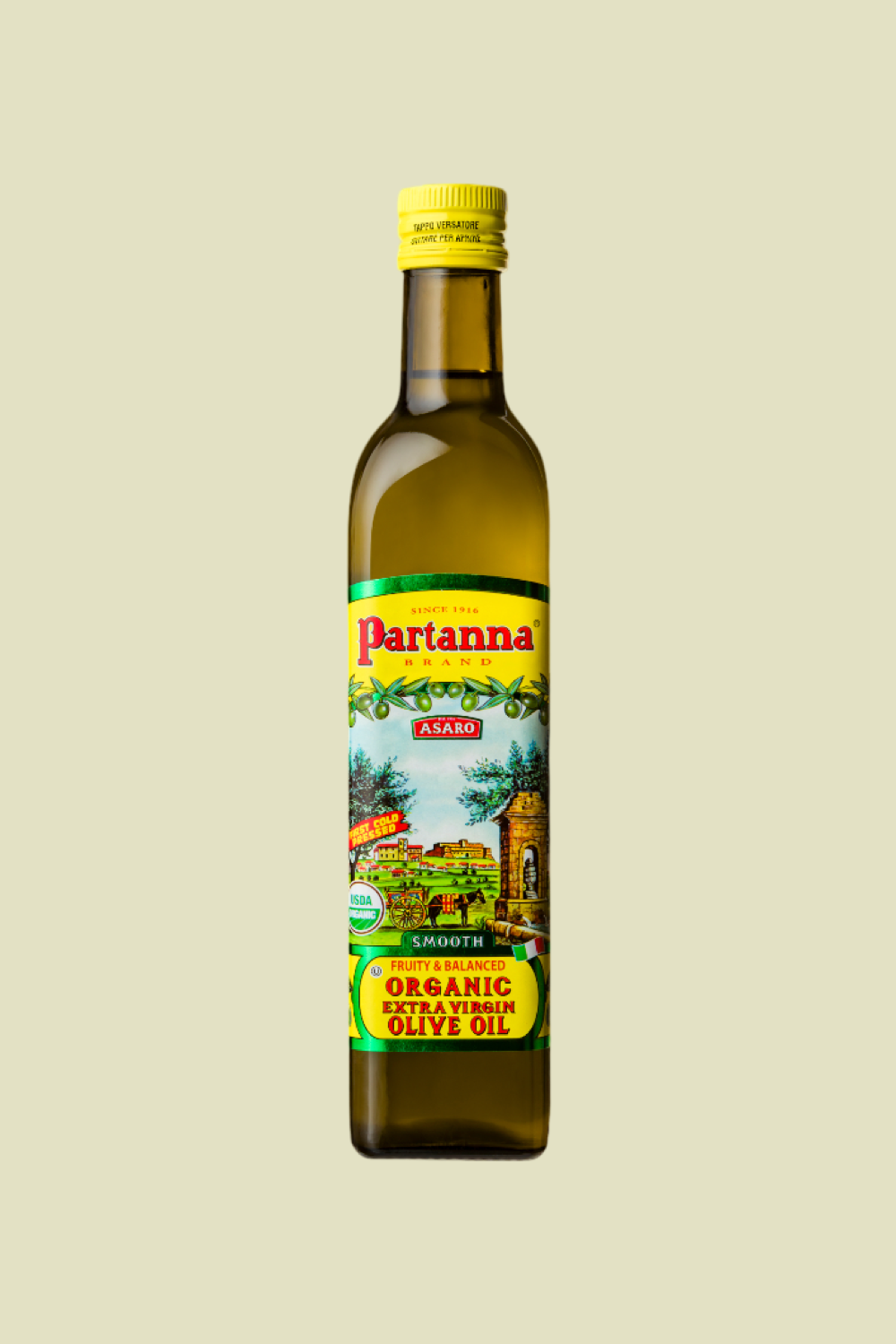 Sicilian Organic Extra Virgin Olive Oil Smooth