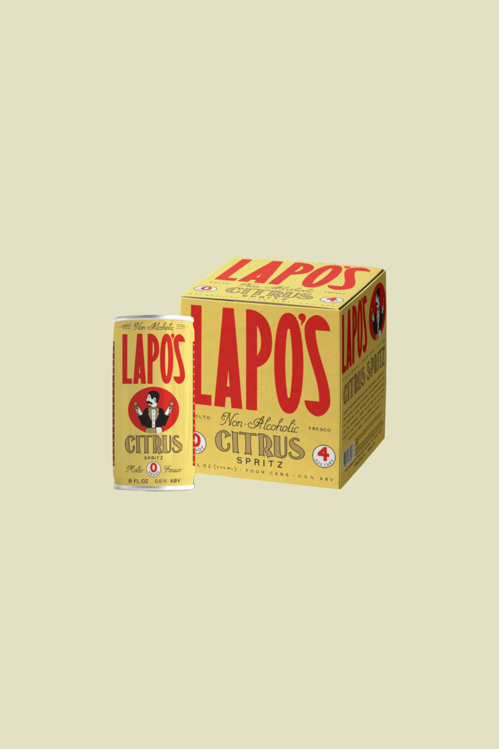 Non-Alcoholic Citrus Spritz (4-Pack)