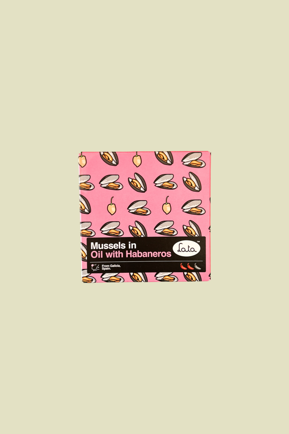 Mussels in Oil w. Habaneros