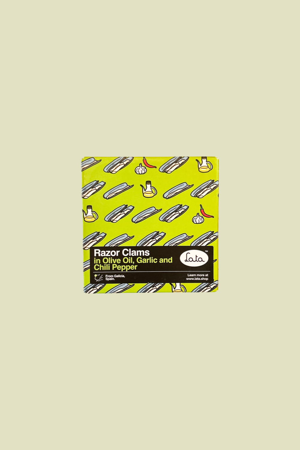 Razor Clams in Olive Oil, Garlic and Chili Pepper